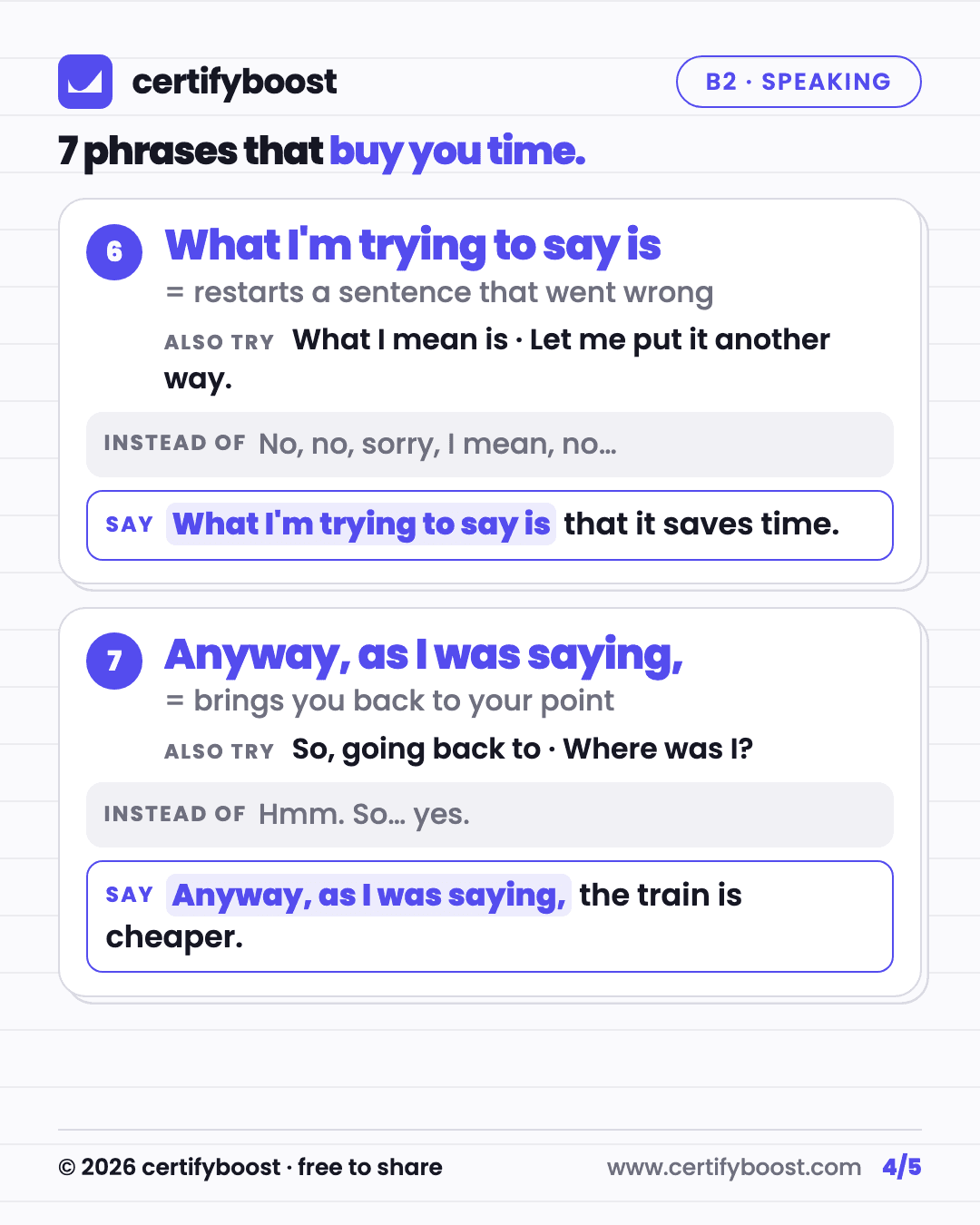 7 phrases that buy you time when you speak, image 4 of 5