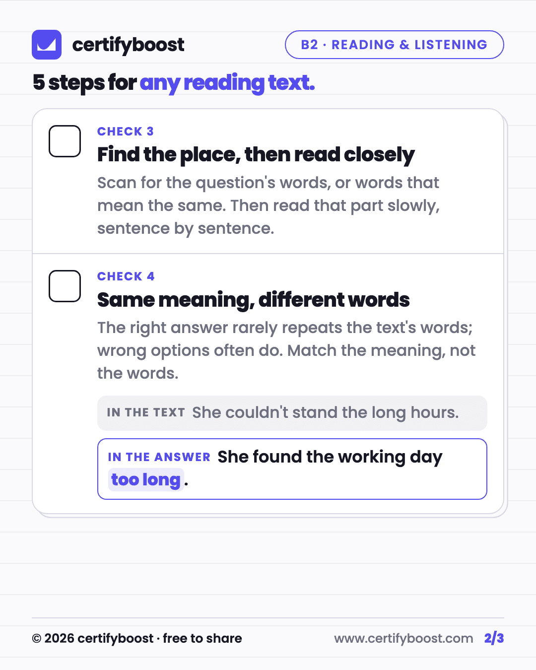 5 steps for any reading text, image 2 of 3